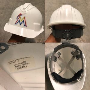 Very rare Miami Marlins construction hard hat